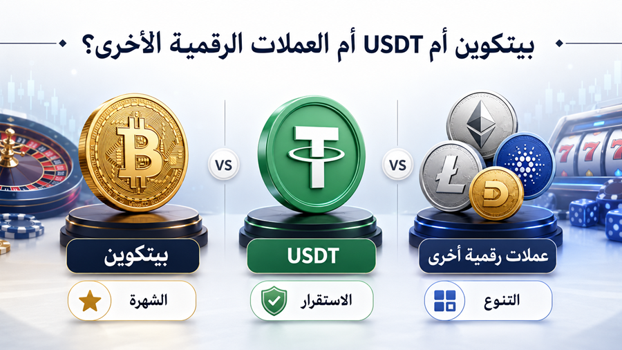 الكازينوهات الاونلاين التي تقبل بيتكوين